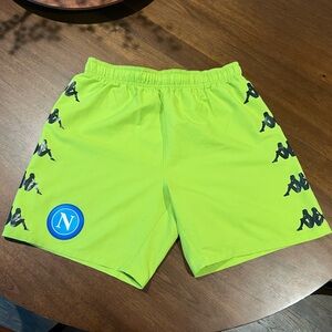 Napoli Player Issue Kappa Soccer Shorts